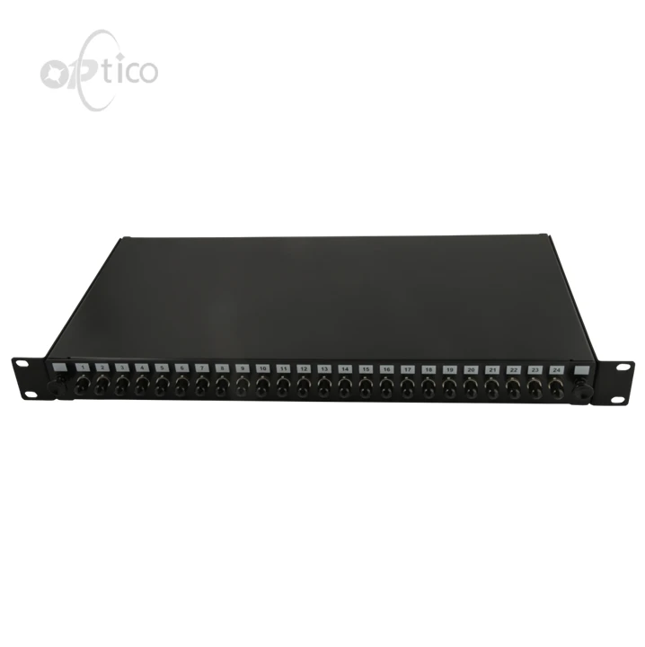 1U Fiber Patch Panel With 24 SC Duplex 1U Fiber Patch Panel With 24 SC Duplex