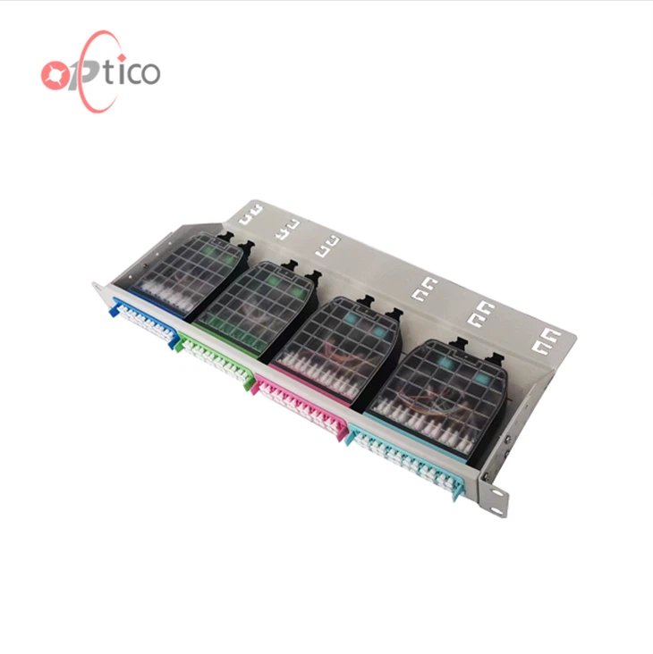 Bảng điều khiển sợi quang MPO mật độ cao 96 lõi