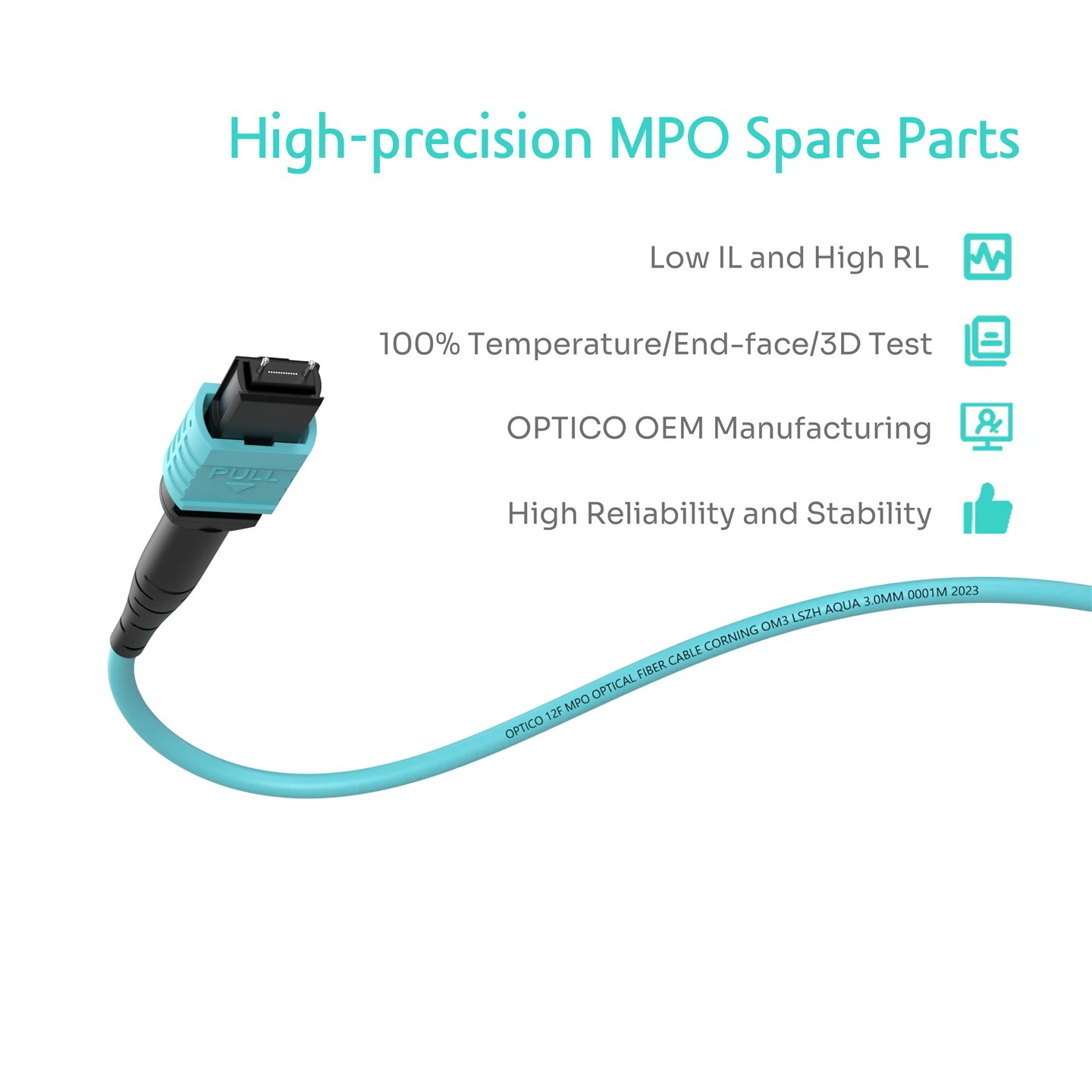 MPO To LC Fan Out Cable